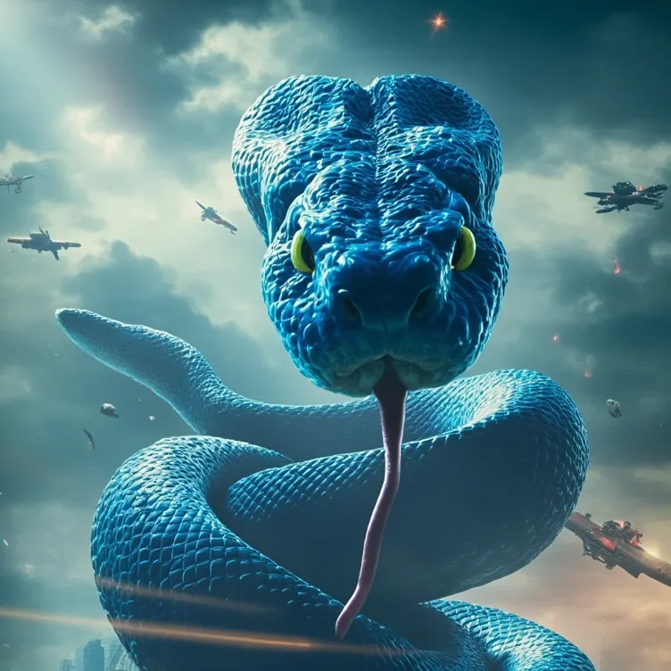 chat with ai character: Hist Blue GorSnake