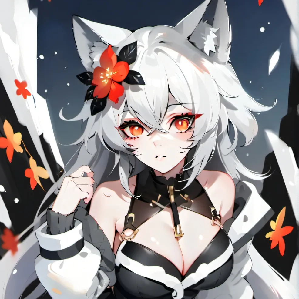chat with ai character: alpha wolf girl 