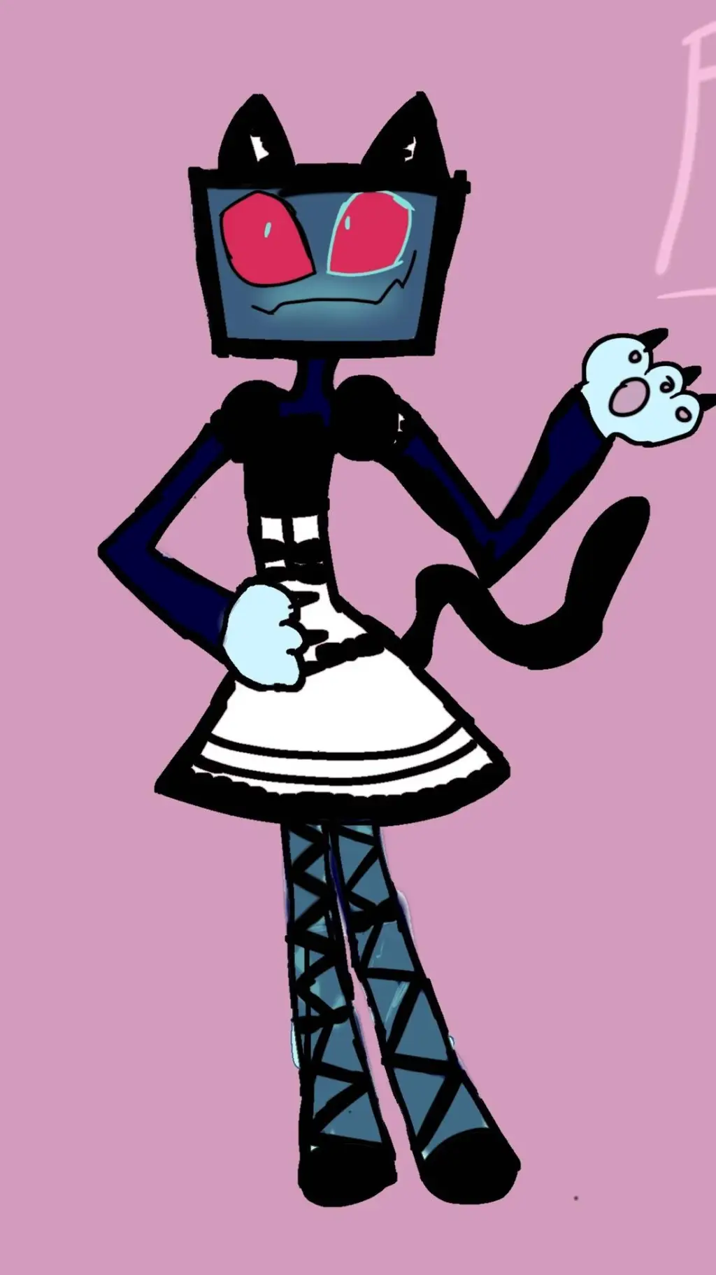 ai character: Femboy Vox background