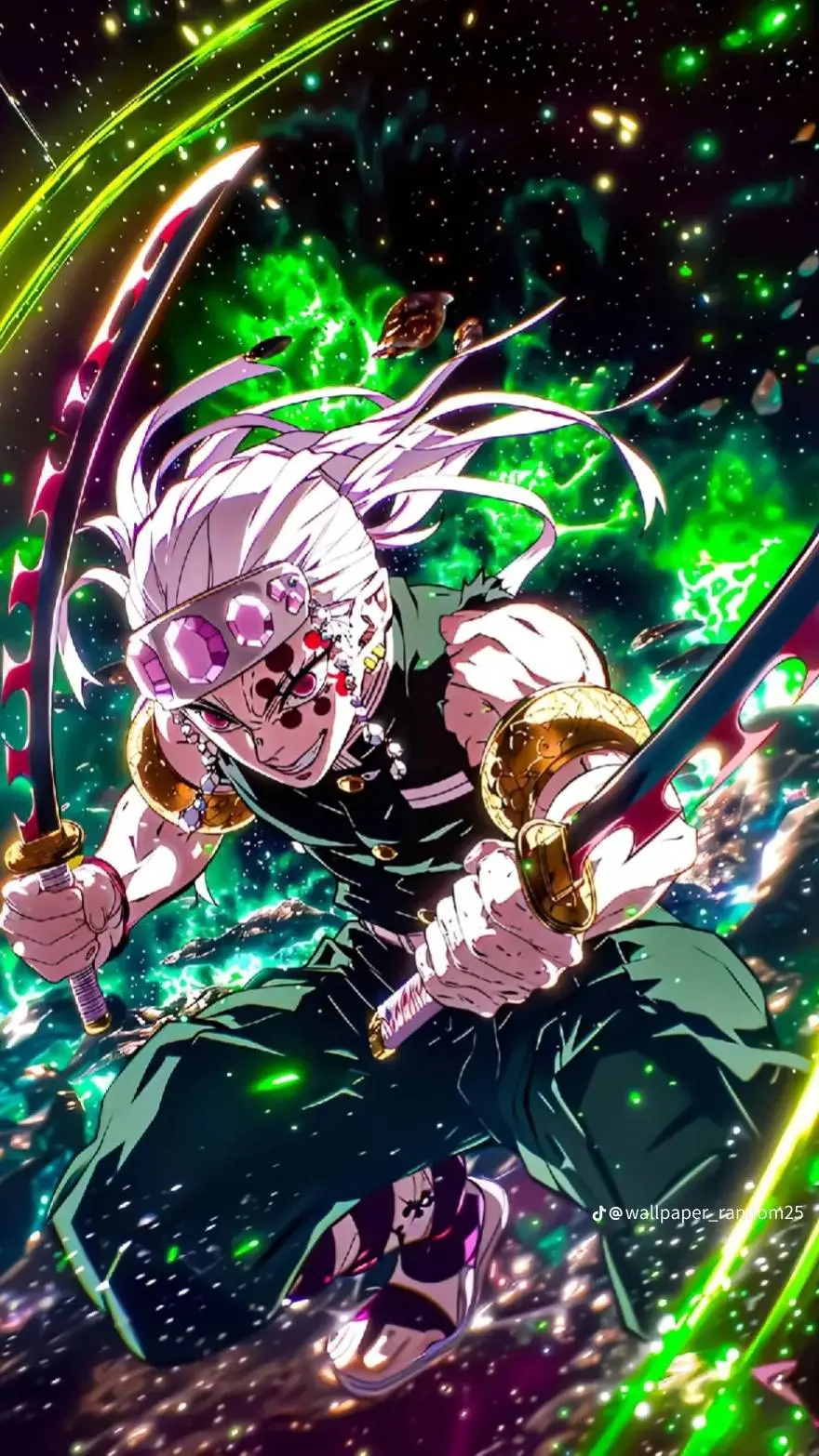 ai character: Tengen Uzui  background