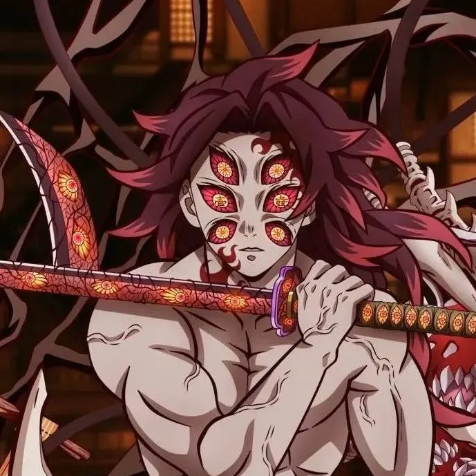 chat with ai character: Kokushibo 