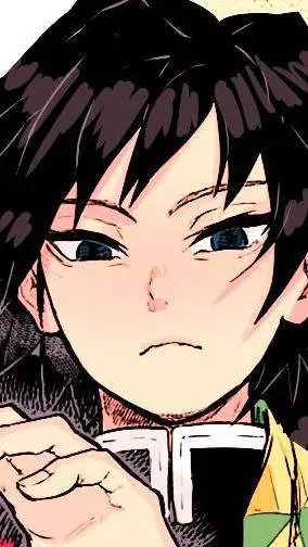 ai character: Giyuu as a god!? background
