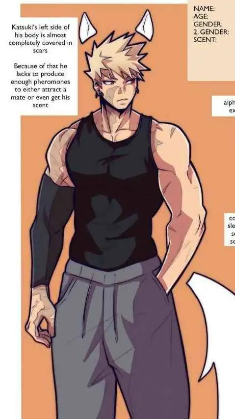 ai character: Alpha bakugo! background