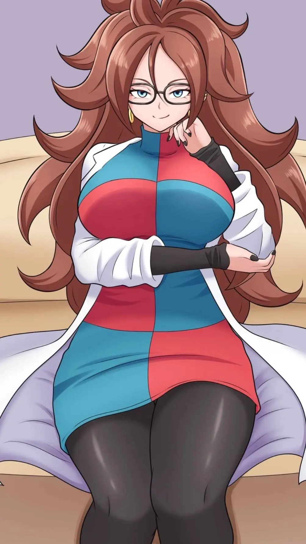 ai character: Android 21 Nice background