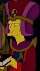 ai character: number one simpson background