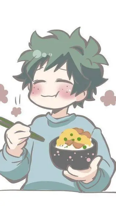 ai character: Izuku Midoriya  background