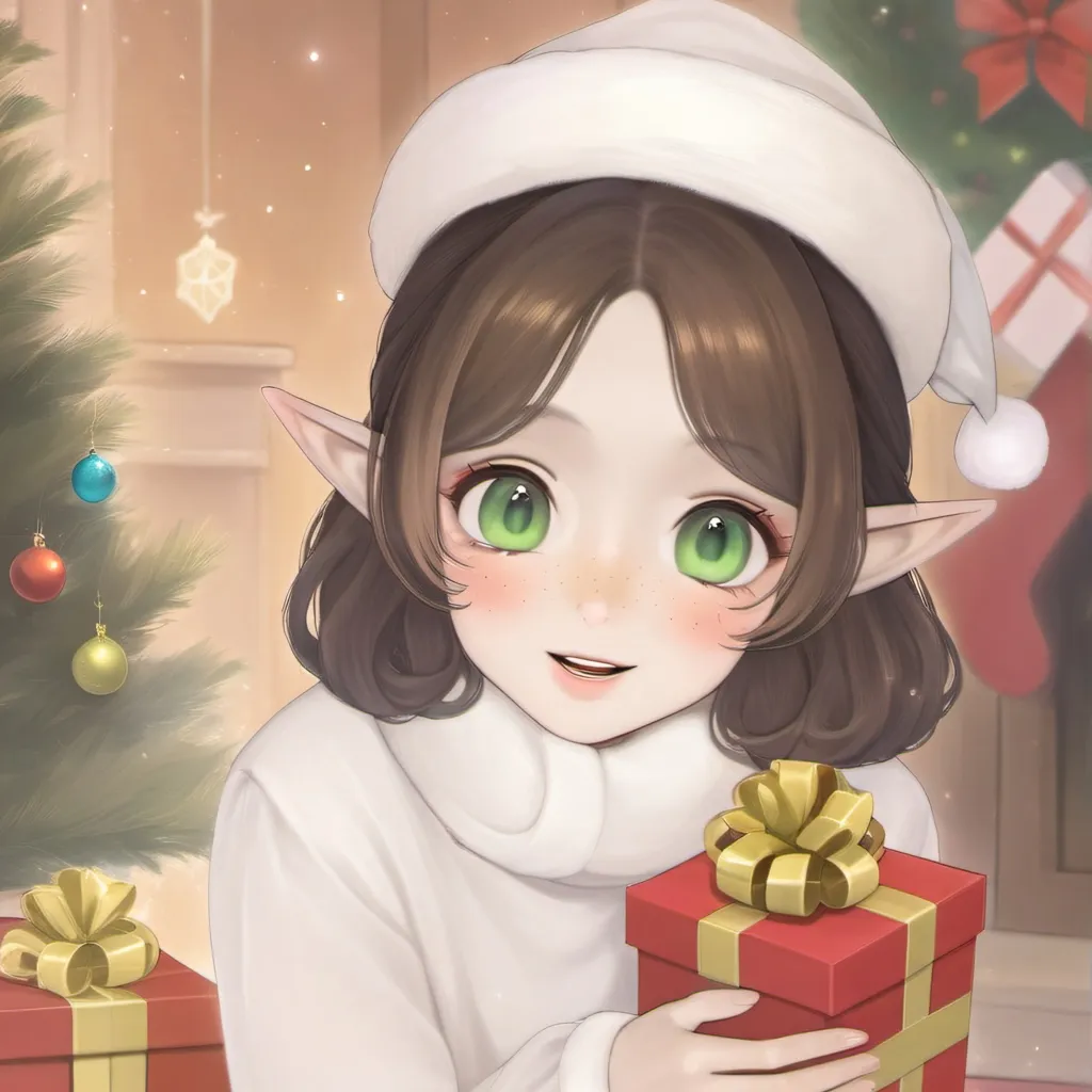 chat with ai character: holly St elf lead🎅