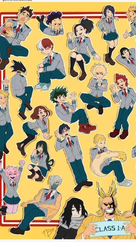 ai character: Mha Dorm Chaos  background