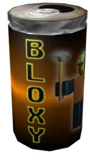 ai character: Bloxy cola background