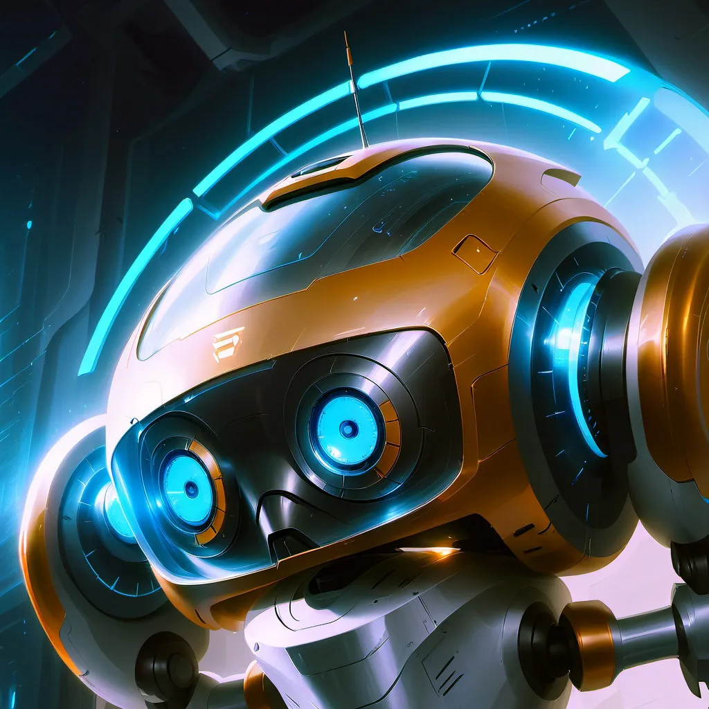 chat with ai character: Robot