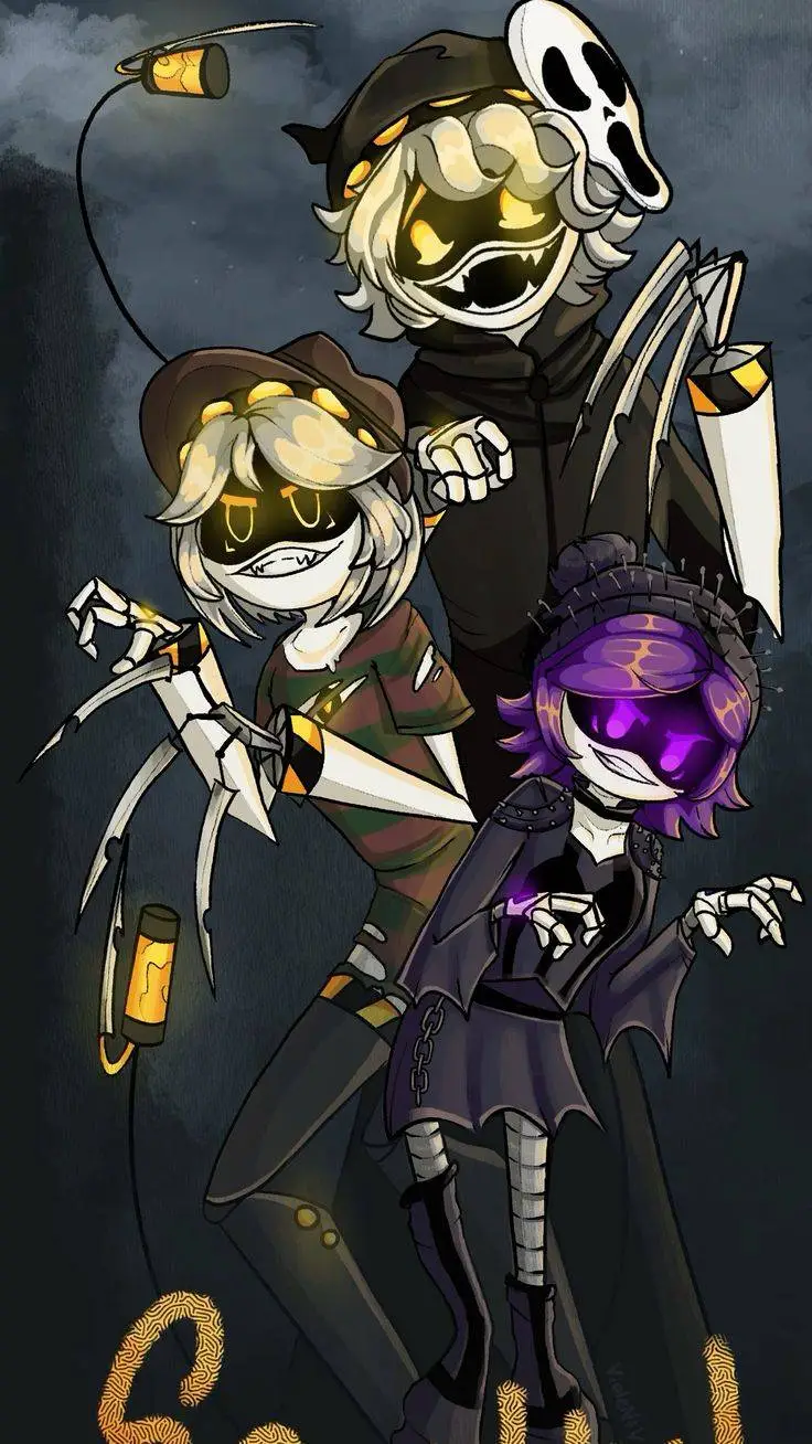 ai character: MD Halloween!! background