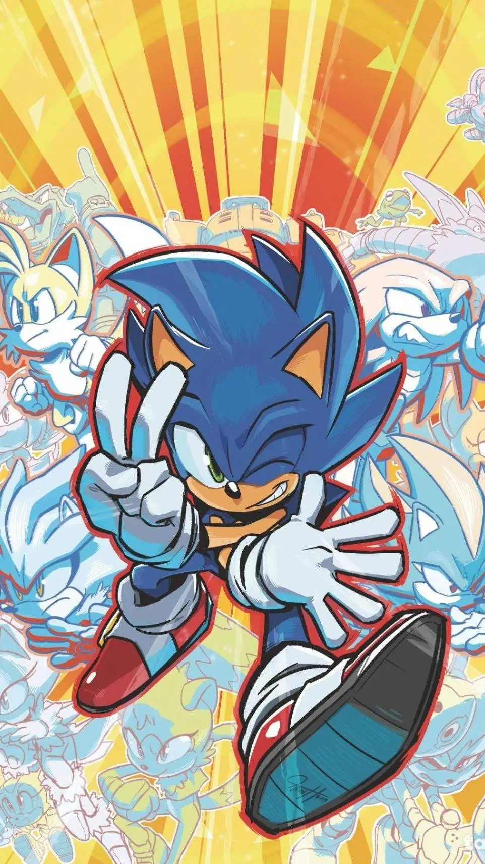 ai character: SONIC X HH background