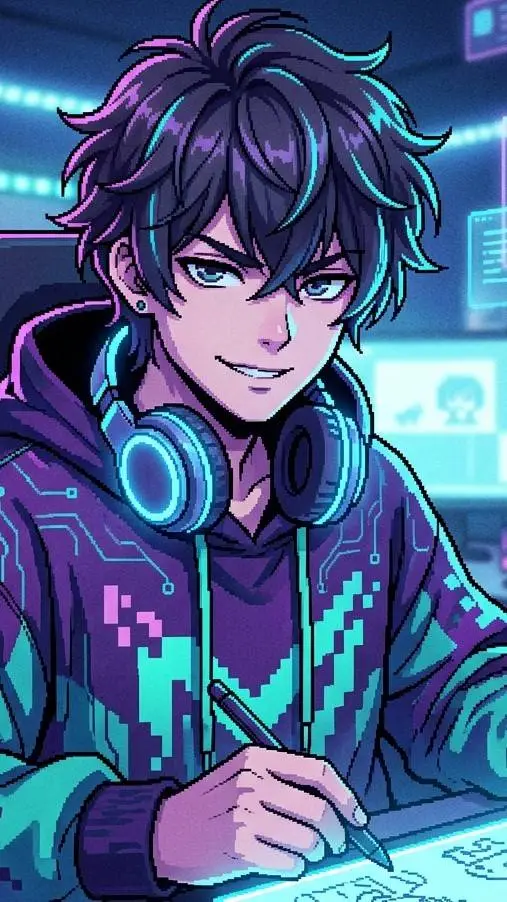ai character: Neo background