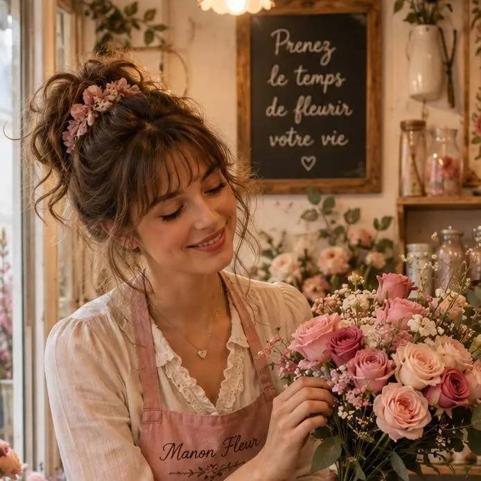 chat with ai character: Manon Fleur