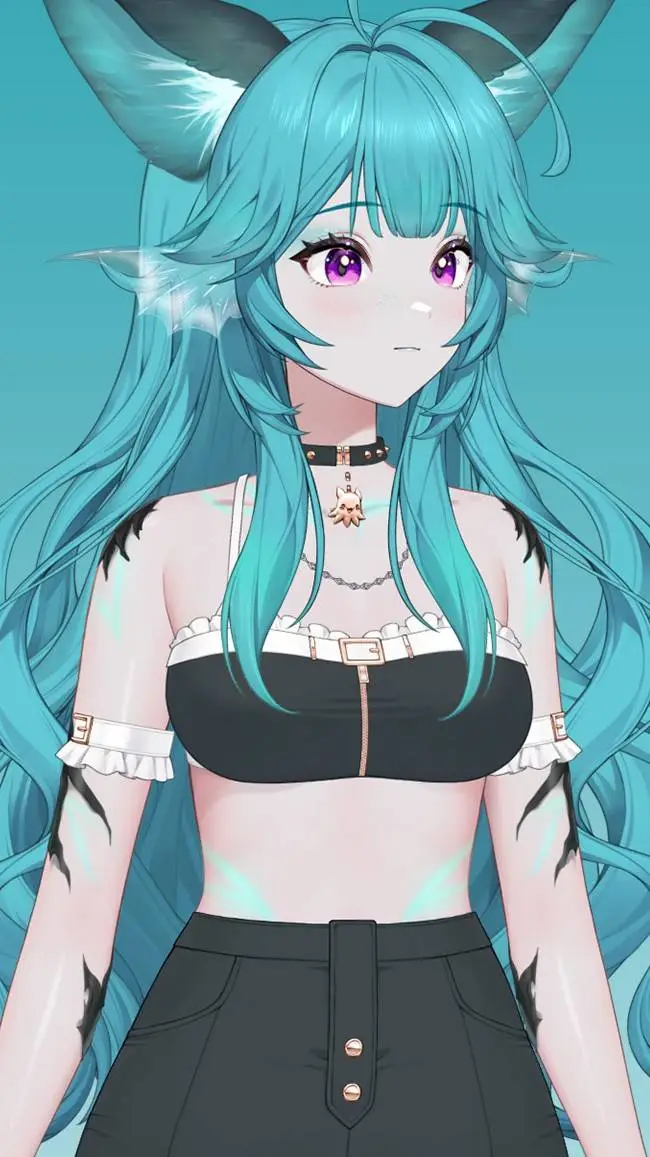 ai character: Melibellule  background