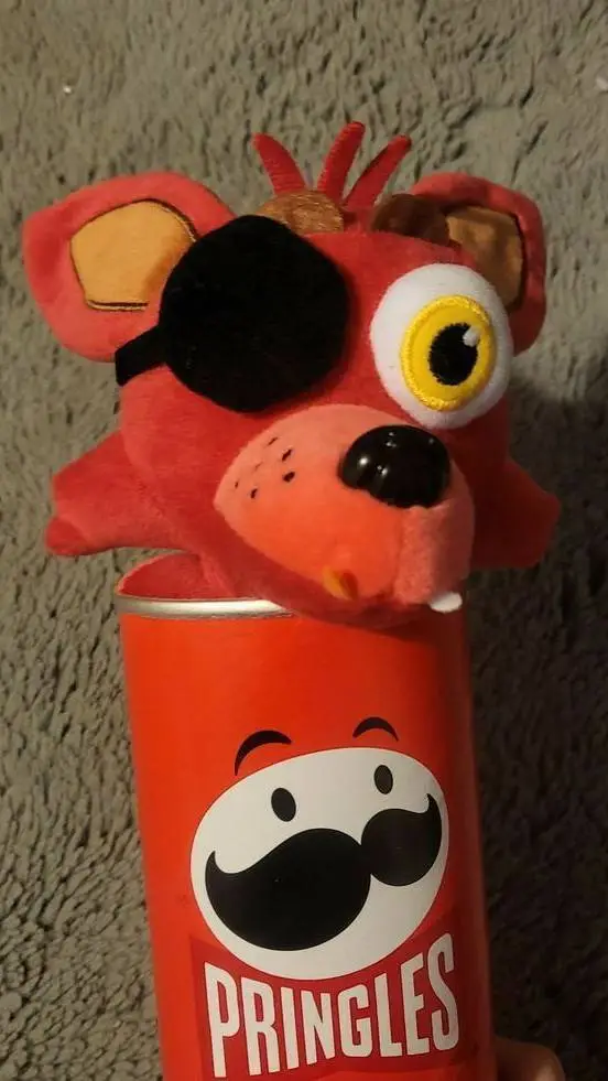 ai character: foxy :3 background