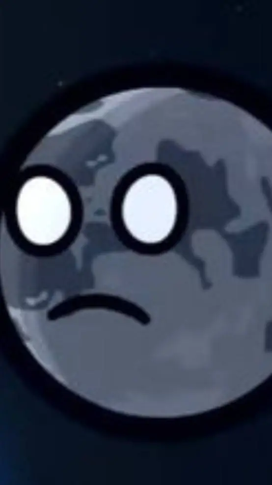 ai character: Moon background
