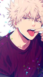 ai character: Bakugo x alphauser background