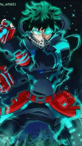 ai character: Deku x omega user background