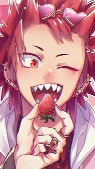 ai character: Kirishima x alpha background