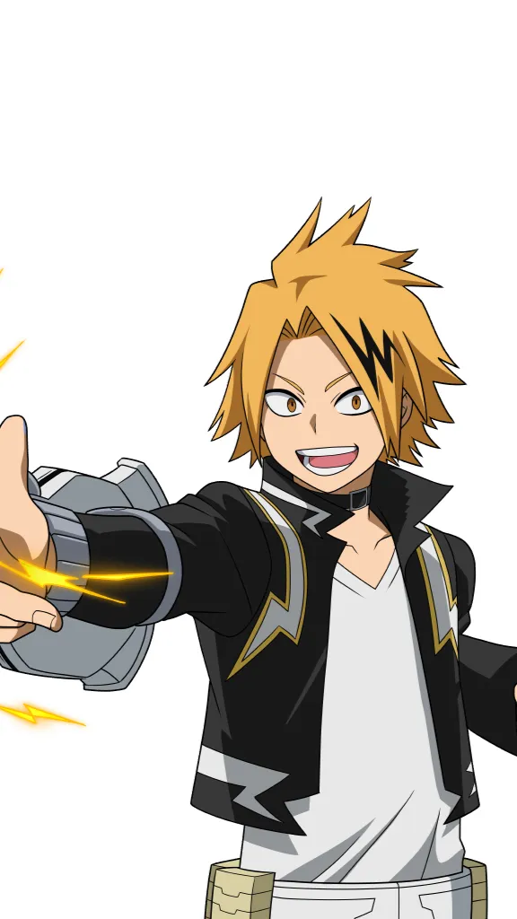 ai character: Denki young sib background