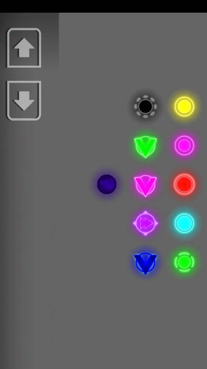 ai character: GD Orbs background