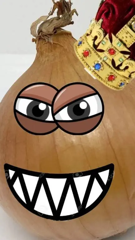 ai character: Prince onion background