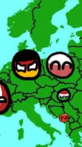 ai character: Europeballs background