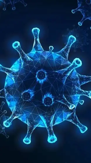 ai character: A virus  background