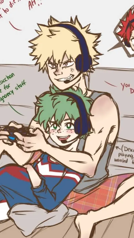 ai character: bakudeku background