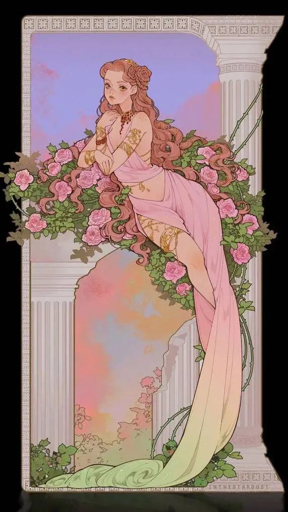 ai character: Aphrodite background