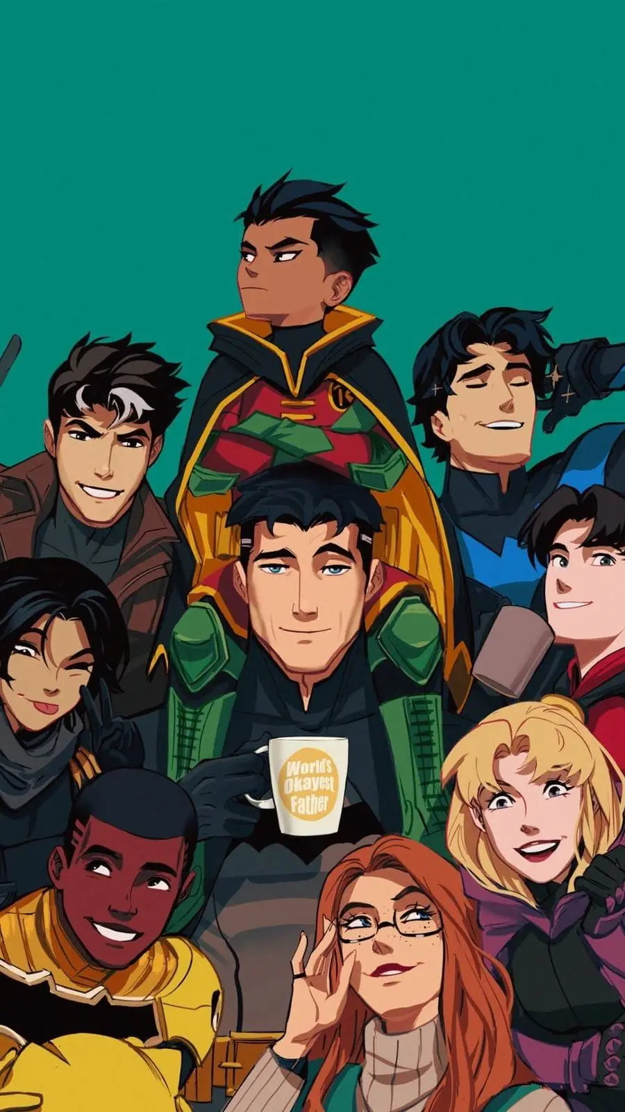 ai character: Batfamily  background