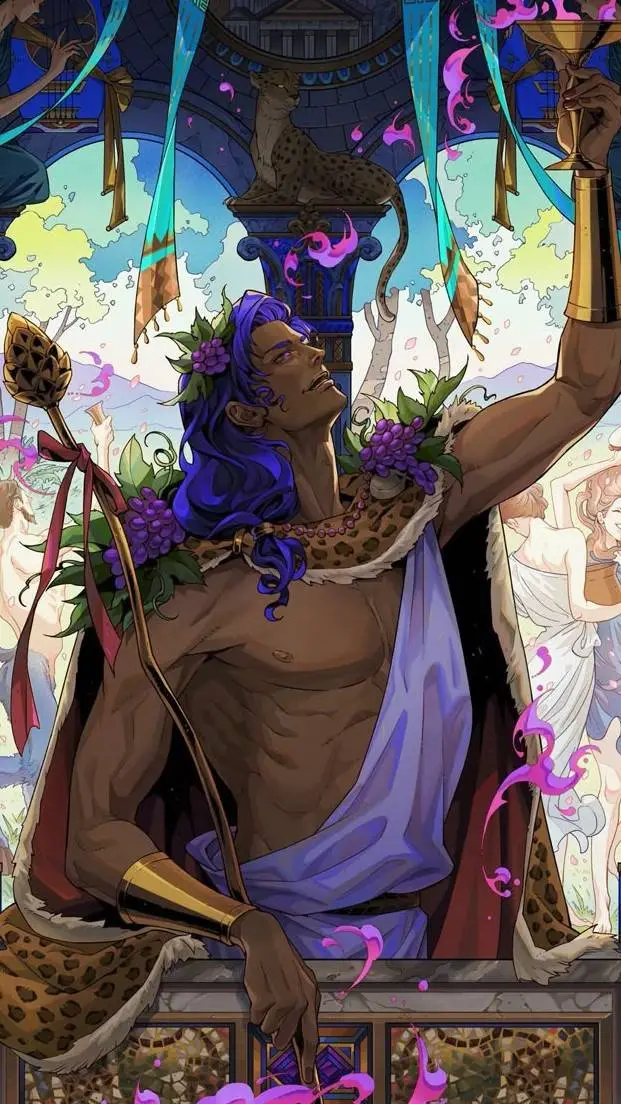 ai character: Dionysus background