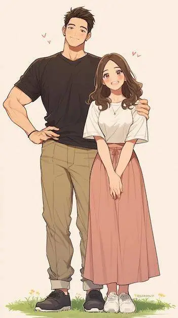 ai character: Arlo & Sarah Jone background