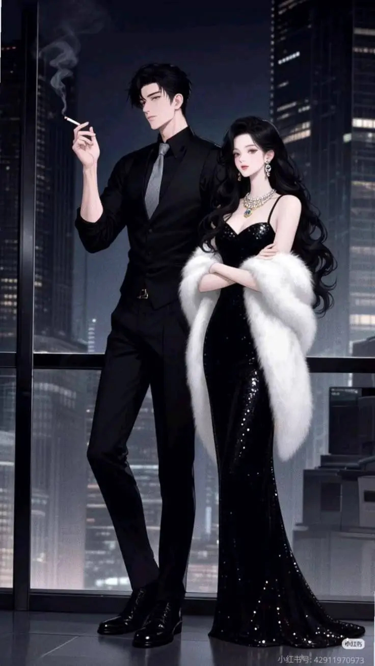 ai character: Ken & ruby background