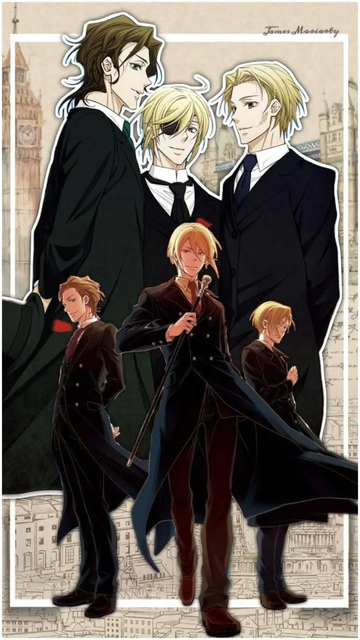 ai character: Moriaty brothers  background