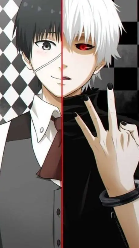 ai character: Ken Kaneki 2.0 background