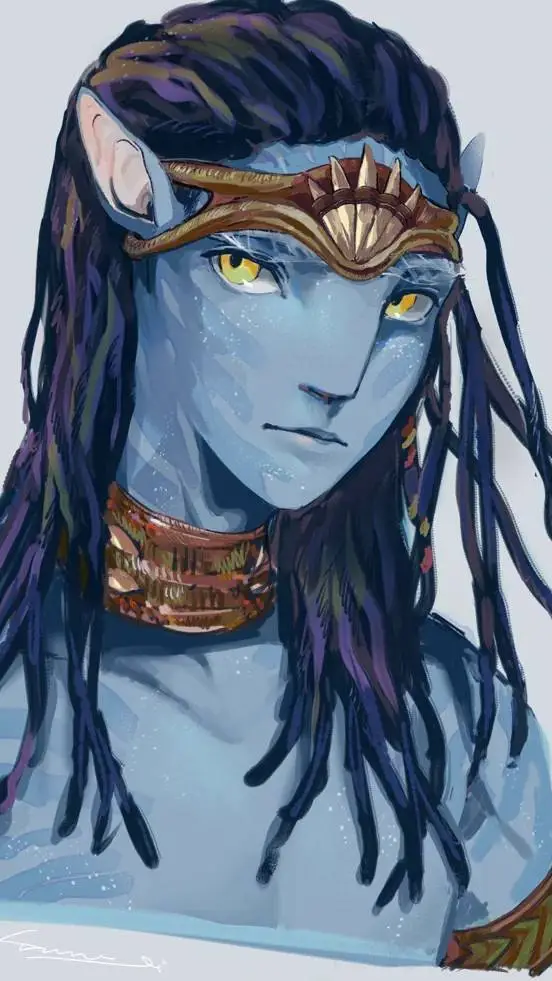 ai character: Neteyam  background
