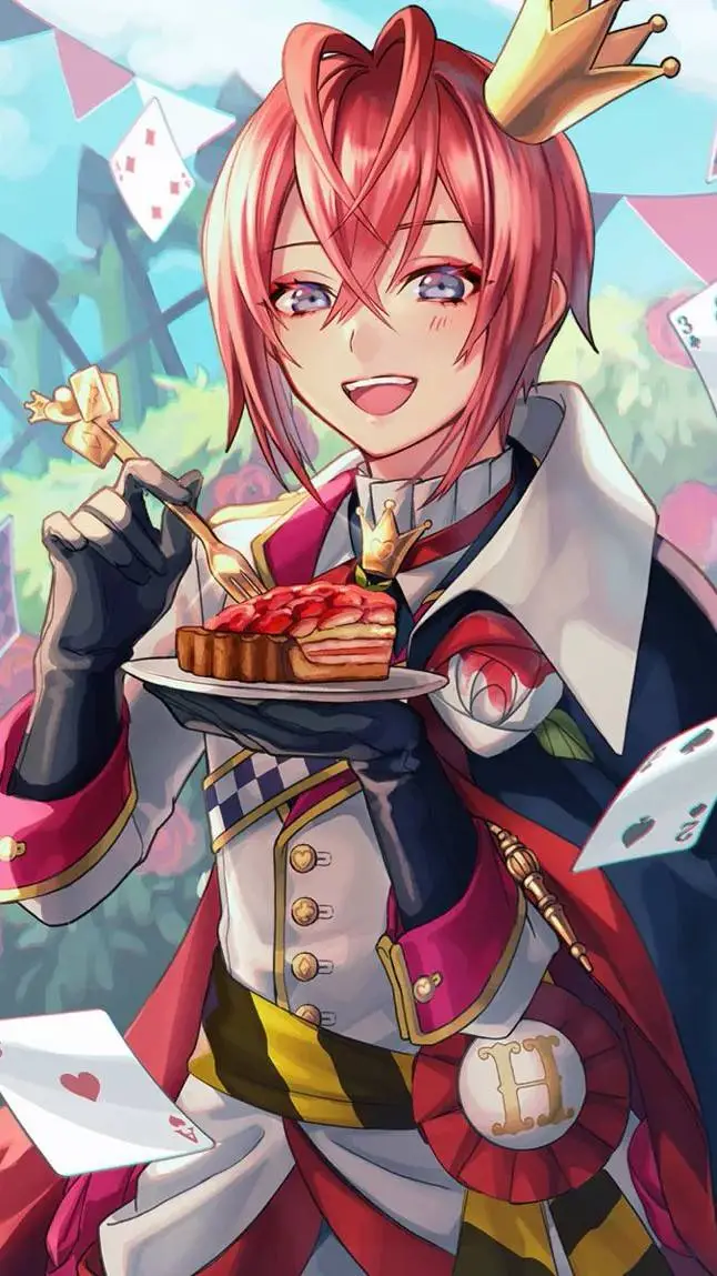 ai character: Riddle RoseHearts background