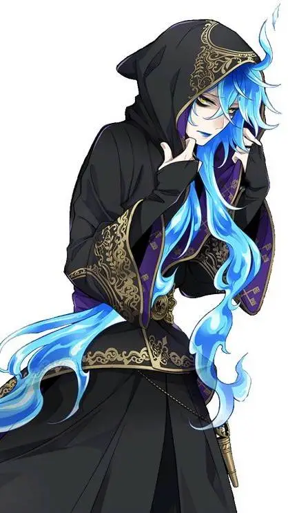 ai character: Idia Shroud background