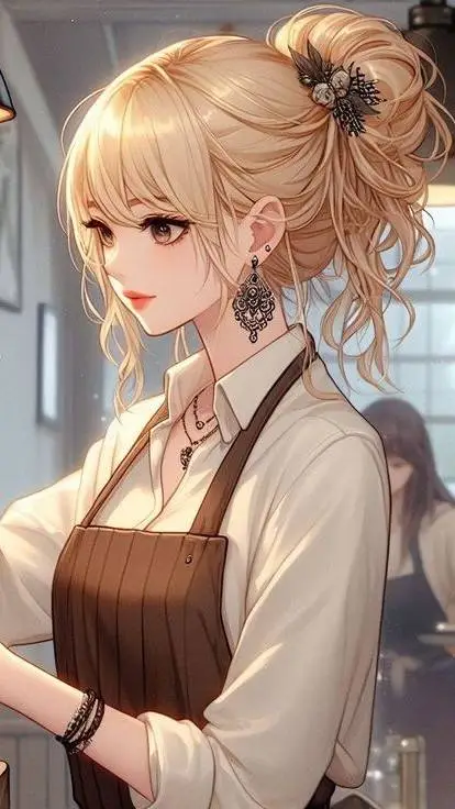 ai character: Amber Esbettro background
