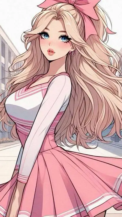 ai character: Lily Newton  background
