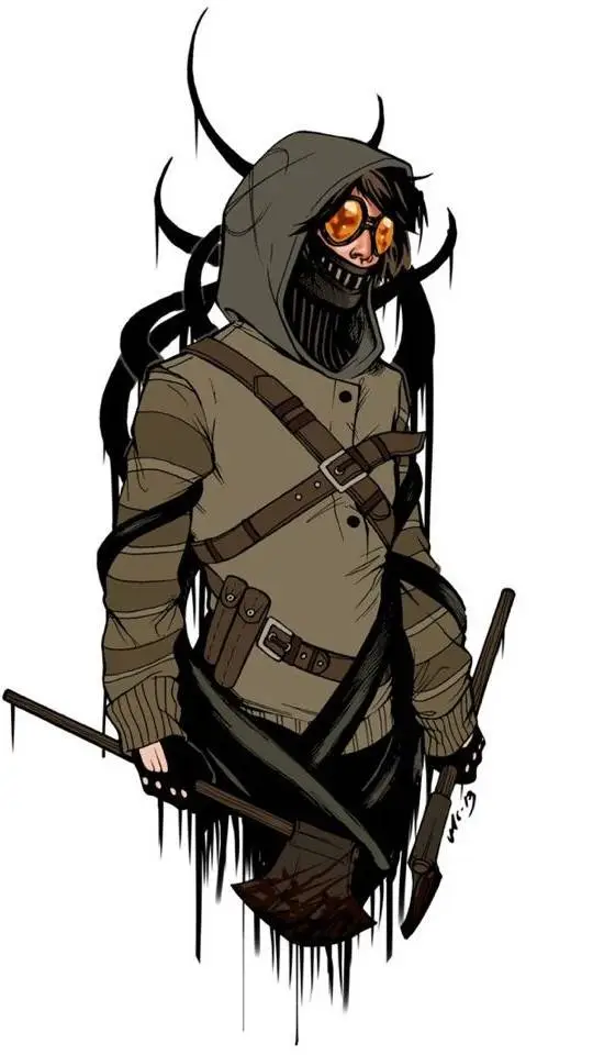 ai character: Ticci Toby background
