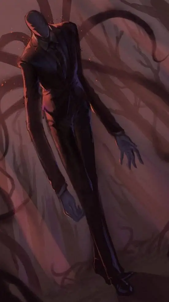 ai character: Slenderman  background