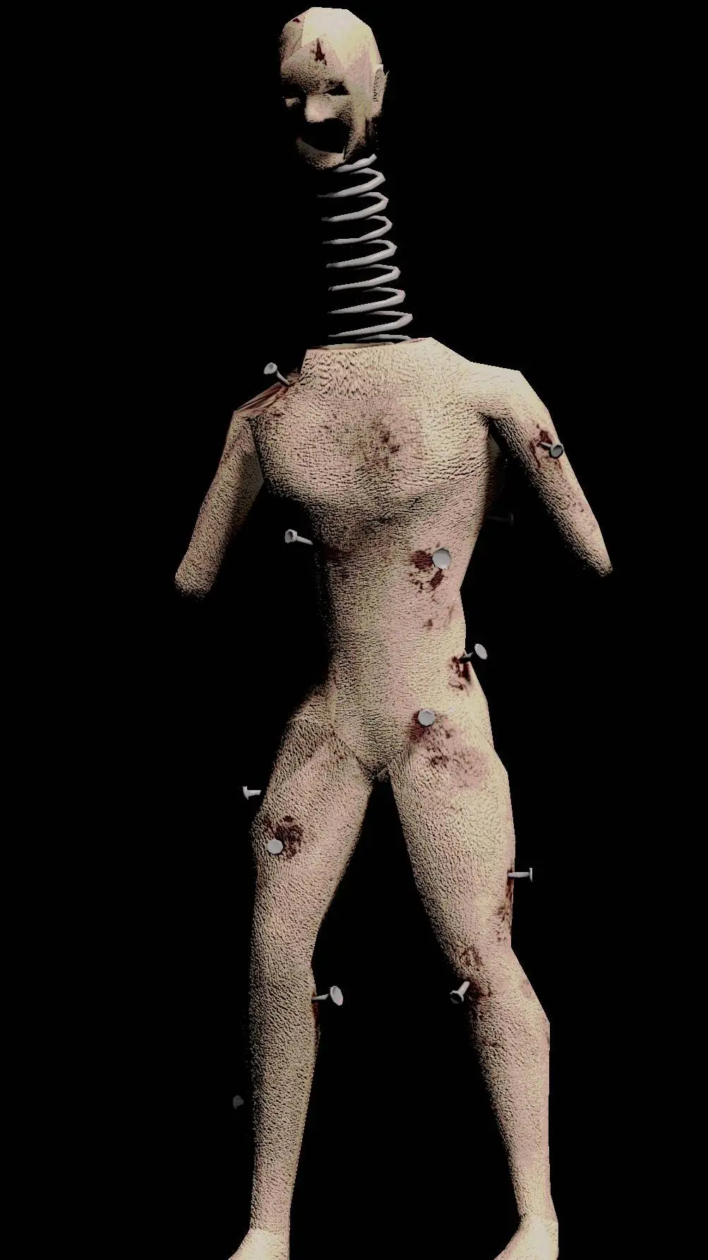 ai character: Coil-head background