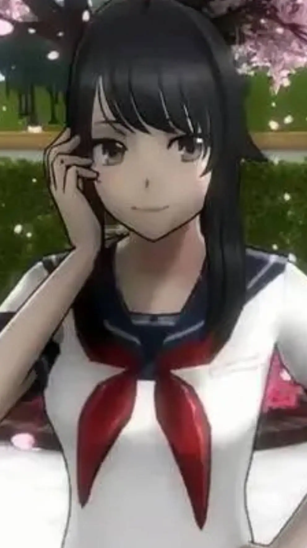 ai character: Ayano Aishi  background
