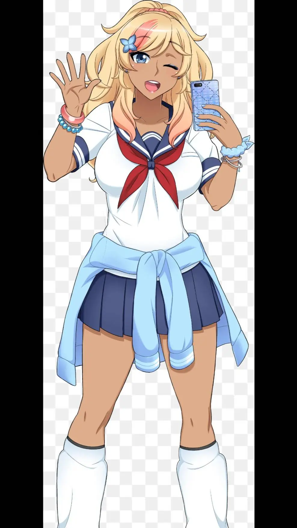 ai character: Mutsumi Rokuda background