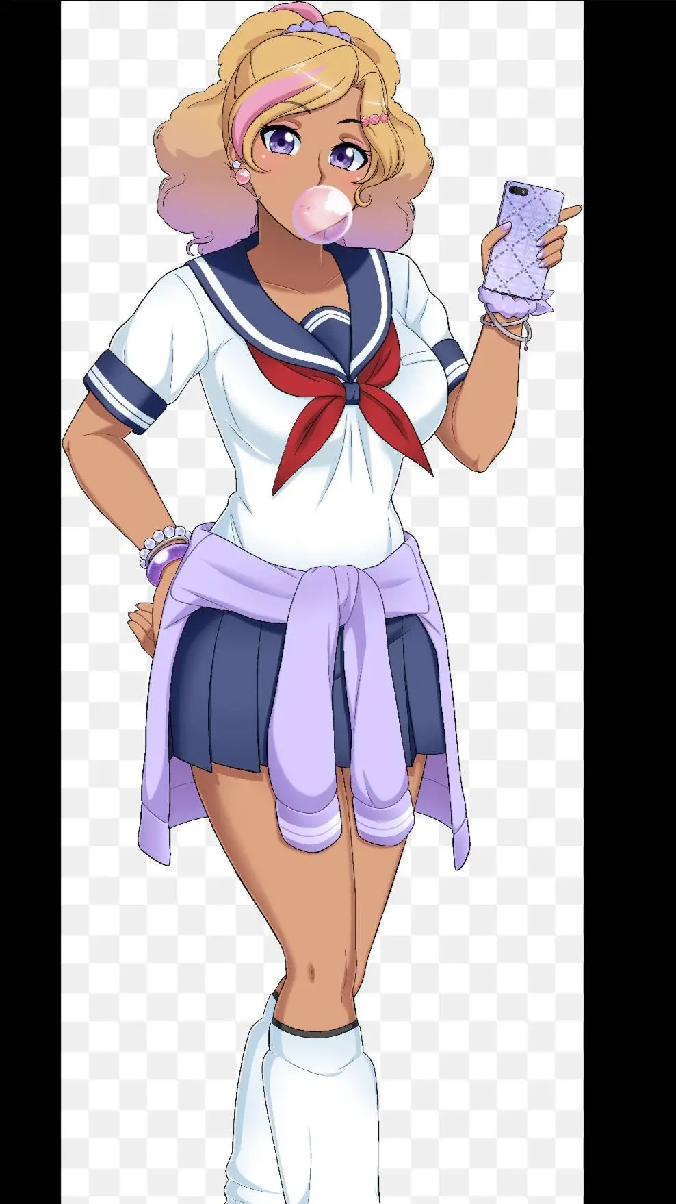 ai character: Kashiko Murasaki background