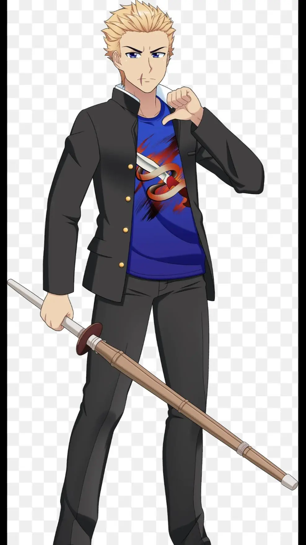 ai character: Dairoku Surikizu background