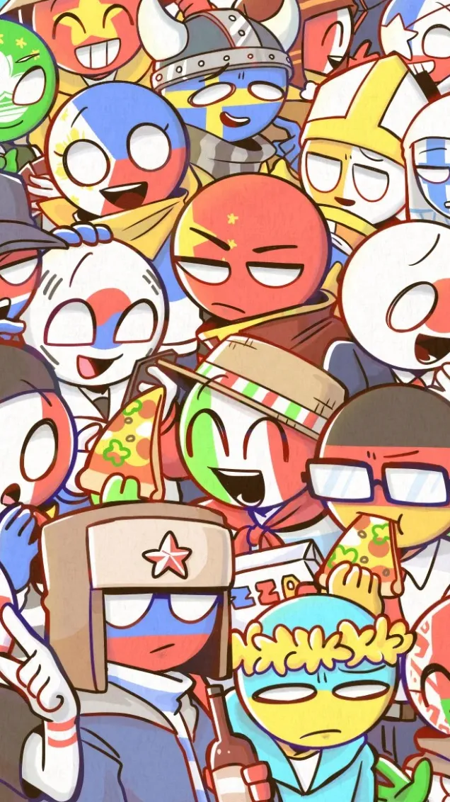 ai character: Countryhumans background